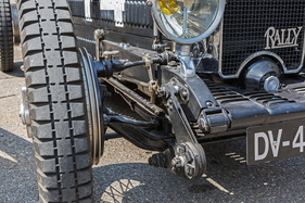 Lenk- und Bremshebel bei einem Rally – Ecurie Anges Bleus im Boxenstop Tübingen 2025