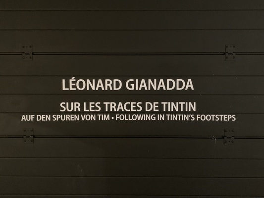 Léonard Gianadda auf den Spuren von Tim – Tim und Struppi-Ausstellung – Musée National de l'Automobile Mulhouse