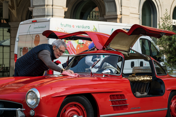 Image: Final cleaning activities before evaluation by the jury - Lugano Elegance 2023