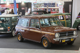 Leyland Mini Clubman Estate (1977) - Kombivariante des Mini auf dem BMW-Classic-Stand - 42. Auto e Moto d'Epoca 2025