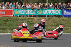 Bild: Lignière Historique 2014 - Motorräder und Gespanne - Suzuki Schmidt Sidecar (1971)