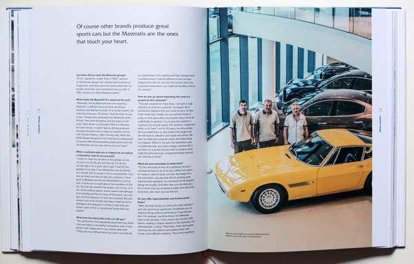 Bild Limacher Garage - Buch "Classiche Masters - the finest workshops for classic Maseratis"