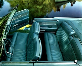 Lincoln Continental (1961) - Interieur des viertürigen Serien-Cabriolets