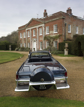 Lincoln Continental (1963) - hinten konnten die Sicherheitsleute mitfahren