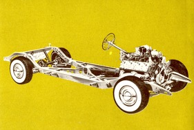 Lincoln Cosmopolitan (1950) - das massive Chassis