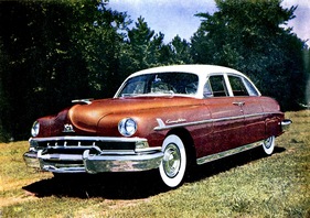 Lincoln Cosmopolitan (1951) - in seiner ganzen 5,6 Meter langen Pracht - Prospektaufnahme des Jahres 1951