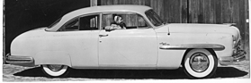 Lincoln Cosmopolitan Coupé (1949) - auch mit sechs Sitzplätzen, aber nur mit zwei Türen