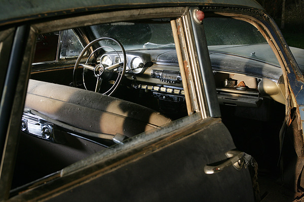 Lincoln Cosmopolitan Town Sedan (1949) - der Fahrerarbeitsplatz