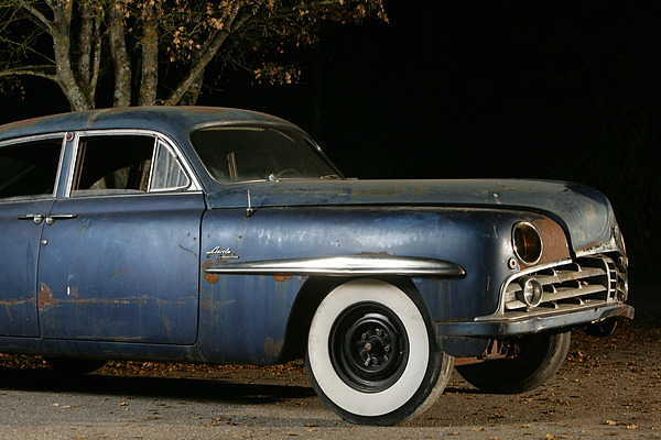 Lincoln Cosmopolitan Town Sedan (1949) - immerhin die Weisswandreifen sind ihm geblieben