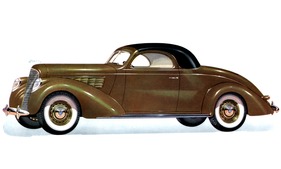 Lincoln K Series LeBaron Coupe (1939) - das zweiplätzige Coupé im Prospekt von 1939