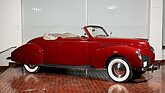Lincoln-Zephyr Convertible Coupe (1938) - als Lot 141 an der Broad Arrow “The Academy of Art University Collection” San Francisco Auction 2025