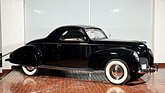 Image: Lincoln-Zephyr Coupe (1938) - as lot 119 at the Broad Arrow "The Academy of Art University Collection" San Francisco Auction 2025