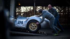 Lister-Jaguar Knobbly (1958) - Scott Brown Trophy - Goodwood Members' Meeting 2017