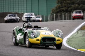 Lister-Jaguar Knobbly (1959) an der Jarama Classic 2016