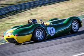Lister-Jaguar Knobbly (1959) an der Jarama Classic 2016