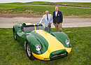 Bild: Lister Knobbly Jaguar Stirling Moss (2016) - Lawrence Whittaker und Sir Stirling Moss