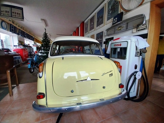 Lloyd Alexander TS (1959) – zum Vergleich hier mit serienmässiger Karosserie – Zu Besuch in der Sammlung Hilker