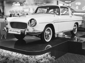 Lloyd Arabella Coupé (1959) - hübsches Coupé, abgeleitet vom Alexander, gezeichnet von Pietro Frua, gezeigt auf der IAA 1959, 897 cm3, 38 PS