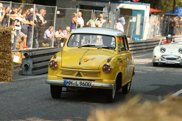 Lloyd LP 600 1957 mit Norbert Bogdon am Hamburg Stadtpark Revival 2014