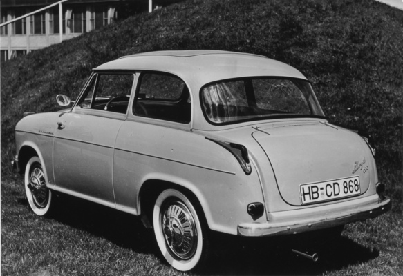 Lloyd LP 600 (1957) - von schräg hinten gesehen