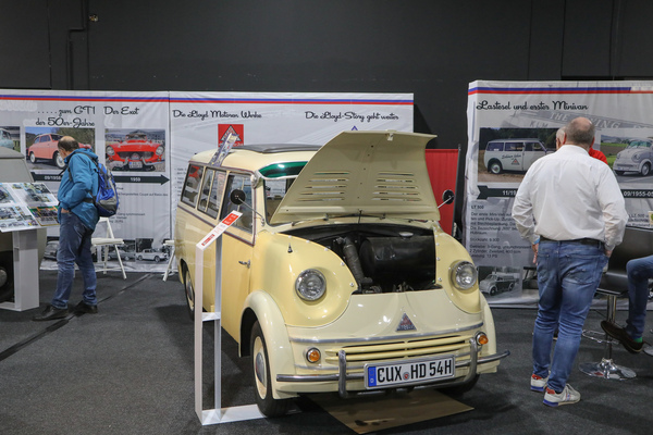 Bild Lloyd LT 600 (1958) - Fensterbus mit 6 Sitzen, der erste Mini-Van Deutschlands - Bremen Classic Motorshow 2023