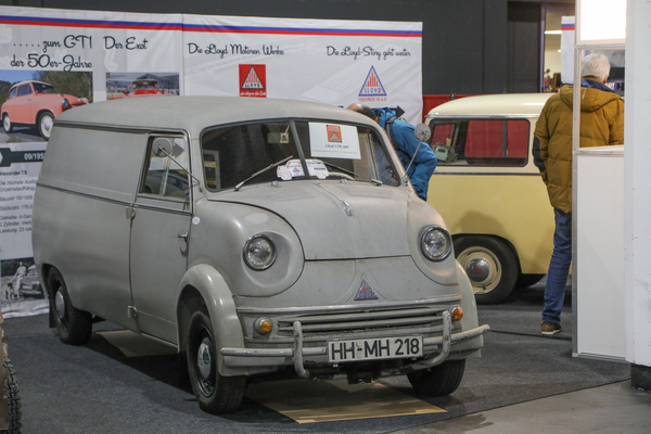 Lloyd LTK 600 (1956) - das einzige zugelassene und fahrbereite Fahrzeug dieser Art - Bremen Classic Motorshow 2023