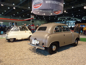 Lloyd - der Leukoplastbomber und die Isetta - an der Bremen Classic Motorshow 2014