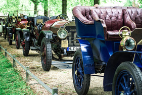 Locomobile M48 Speed Car (1916) - auf dem Schloss Dyck bei der Kronprinz Wilhelm Rasanz Fahrt 2013