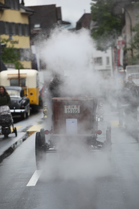 Locomobile Steamcar (1900) - er lässt es tüchtig qualmen - O-iO 2016