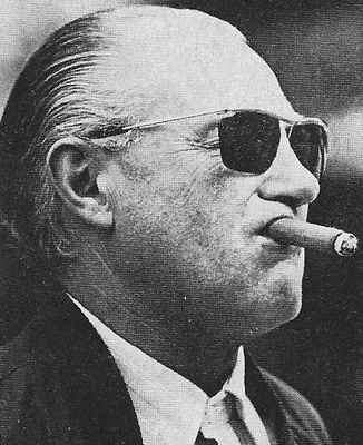 Löwinger mit Zigarre 1969