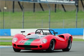 Lola-Chevrolet T70 Group 7 Sports-Racing Spyder 5.9 Litre (1965) - als Lot 345 angeboten an der Bonhams Versteigerung anlässlich des Goodwood Festival of Speed am 27. Juni 2014