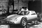 Lola GT (1963) - der Wagen mit dem Ford 4,7-Liter-Motor im Bau