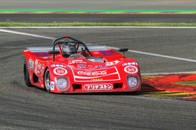 Lola T280 (1972) Coca Cola an der Spa Classic 2015 in der Gruppe der CER (Classic Endurance Racing)