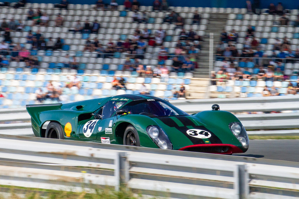 Bild Lola T70 MK3B (1969) in der Kategorie FIA Masters Historic Sports Car Championship am Historic Grand Prix Zandvoort 2018