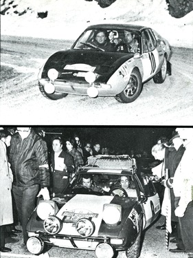 Lombardi 850 Grand Prix (1970) - Einsatz bei der Rallye Méditerrannée