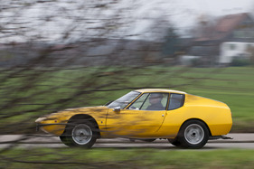 Lombardi 850 Grand Prix (1970) - der Fahrer nimmt eine fast liegende Sitzposition ein