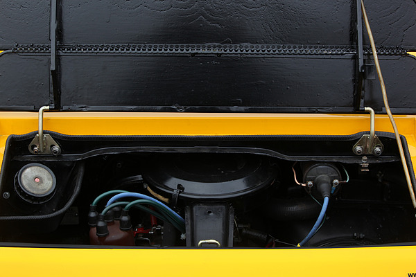 Lombardi 850 Grand Prix (1970) - der Zugang zum Motor ist eng