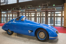 Longchamp de Coucy 350 (1953) - aerodynamisches Einzelstück - Rétromobile Paris 2020