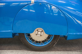 Longchamp de Coucy 350 (1953) - verschalte Räder und Leichtbau - Rétromobile Paris 2020