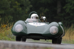 Lotus 11 1500 (1956) - im Feld 3 (Prototypen und Sportwagen) an der Bergprüfung Altbüron 2015
