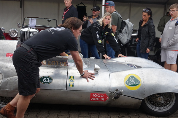 Lotus 11 Le Mans (1956), jetzt aber mit Schwung – Classic Days 2025