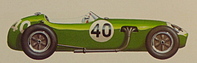 Lotus 12 (1958) - Frontmotor konventionell (© Archiv Autor, 1958) Lotus 12 (1958) - Frontmotor konventionell (© Archiv Autor, 1958)