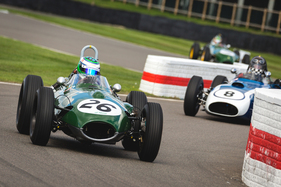 Lotus 16 Climax (1958) - Nicholas Padmore am Start um die Richmond & Gordon Trophies - Goodwood Revival 2018