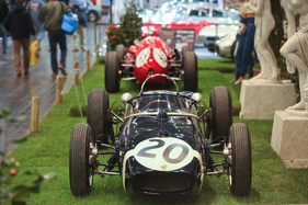 Lotus 18 (1960) - mit demselben Chassis konnten Rennen der Formel 1 oder Formel Junior bestritten werden (Techno Classica 2017)