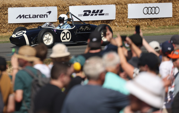 Lotus 22 auf der "Bergfahrt" - Goodwood Festival of Speed 2025