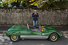 Lotus 23 - der Fahrer macht sich für die Abfahrt bereit - Swiss Classic British Car Meeting Morges 2017