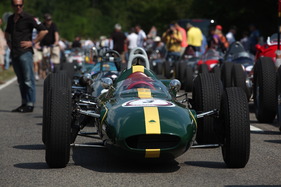 Lotus 24 Climax F1 (1962) - am Start am Solitude Revival 2013 in der Gruppe D - Grand Prix - Monoposti der Nachkriegszeit