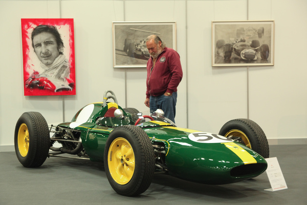 Lotus 24 von 1962, mit dem Jo Siffert in Belgien seinen Einstand in die Formel 1  gab - Swiss Classic World 2015