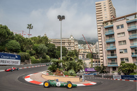 Lotus 25 Climax (1962) - Andy Middlehurst - Sieger Serie D - Grand Prix Historique de Monaco 2014