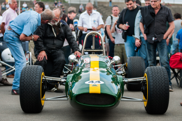 Lotus 35 (1965) von Urban Fässler am Indianapolis in Oerlikon 2014